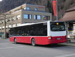 (273'136) - PostAuto Bern - BE 654'090/PID 12'339 - MAN (ex Dr. Richard, A-Wien Nr. 1419) am 22. Mrz 2025 beim Bahnhof Interlaken Ost