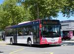 (276'035) - TRAVYS Yverdon - Nr. 114/VD 587'546 - MAN am 30. Mai 2025 beim Bahnhof Yverdon