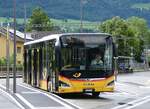 (276'400) - PostAuto Zentralscheiz - Nr. 516/OW 40'016/PID 11'747 - MAN (ex Nr. 16) am 7. Juni 2025 beim Bahnhof Sarnen