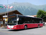 (276'538) - PostAuto Bern - BE 654'090/PID 12'339 - MAN (ex Dr. Richard, A-Wien Nr. 1419) am 9. Juni 2025 in Iseltwald, Dorfplatz