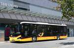 (278'624) - PostAuto Graubnden - GR 184'614/PID 11'930 - MAN am 8. August 2025 beim Bahnhof Landquart