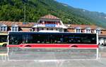 (279'380) - PostAuto Bern - BE 654'090/PID 12'339 - MAN (e Dr. Richard, A-Wien Nr. 1419) am 25. August 2025 beim Bahnhof Interlaken Ost
