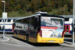 (281'654) - Niederer, Filzbach - Nr. 10/GL 41/PID 11'839 - MAN am 18. Oktober 2025 beim Bahnhof Ziegelbrcke