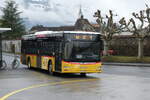 (284'960) - PostAuto Zentralschweiz - Nr. 501/OW 10'001/PID 10'265 - MAN (ex Nr. 9; ex Dillier, Sarnen Nr. 9) am 20. Februar 2026 beim Bahnhof Sarnen