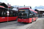 (283'734) - AFA Adelboden - Nr. 56/BE 611'030 - Scania/Hess am 6. Januar 2026 beim Bahnhof Lenk