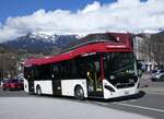 (272'757) - PostAuto Wallis - Nr. 76/VS 459'700/PID 10'639 - Volvo am 11. Mrz 2025 beim Bahnhof Sion