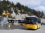 (273'222) - PostAuto Bern - BE 707'920/PID 11'459 - Volvo (ex Kbli, Gstaad BE 671'405; ex Kbli, Gstaad BE 21'779) am 27. Mrz 2025 in Col du Pillon, Glacier 3000