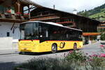(279'902) - PostAuto Bern - BE 707'929/PID 10'535 - Volvo (ex Kbli, Gstaad) am 5. September 2025 beim Bahnhof Gstaad