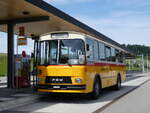 (276'188) - Birchler, Remetschwil - AG 54'039 - FBW/Tscher (ex Gerber, Winkel; ex Eggenberger, Mriken; ex Tanner, Bubendorf; ex P 24'803) am 1. Juni 2025 beim Bahnhof Biglen