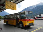 (277'478) - Lambach, Gommiswald - NW 24'301 - FBW/Eggli (ex Tanner+Lambach, Reigoldswil; ex Lambach, Rieden; ex Meier, Grt; ex AVG Grindelwald Nr. 13; ex P 24'182) am 1. Juli 2025 in Meiringen, Postautostation