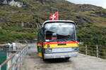 (280'139) - Buzzi, Bern - BE 910'789 - Mercedes (ex Mattli, Wassen/PID 2295) am 9. September 2025 in Zervreila, Staumauer
