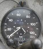 (274'525) - Brander, Btschwil - SG 29'670 U - Saurer/Krapf (ex Vetsch, Oberhelfenschwil) am 3. Mai 2025 in Attikon, Wegmller (500'106,7 Kilometer - Detailaufnahme)