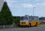 (274'585) - Streiff, Gelterkinden - AG 306'557 - Saurer/Gangloff (ex Oldie-Tours Zrisee, Wollerau; ex OTAG, Wald; ex Leibundgut, Obergoldbach; ex Krebs, Belpberg) am 3. Mai 2025 beim Bahnhof Rickenbach-Attikon
