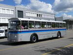 (275'635) - Borer, Neuhausen - SH 19'684 - Saurer/Tscher (ex Schttler, D-Kln; ex Braun, D-Mnster; ex Schmid, Hemishofen; ex Brtsch, Bttenhard; ex ASS SChleitheim Nr. 8) am 17. Mai 2025 in Schaffhausen, Busdepot VBSH