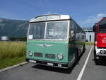 (276'605) - TPF Fribourg - Nr. 33/FR 300'450 - Saurer/Hess (ex Oldtimer Club 33, Tafers Nr. 33; ex GFM Fribourg Nr. 33) am 14. Juni 2025 in Aigle, Kolly SA  