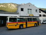(277'076) - Gaudenz, Andeer - GR 1866 - Saurer/R&J (ex Mark, Andeer PID 2824; ex PostAuto Graubnden; ex P 24'350) am 19. Juni 2025 in Andeer, Garage