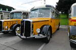 (279'649) - Buchser, Buchs - AG 14'943 - Saurer/Krapf (ex Dubach, Walde; ex Bearth, Brigels Nr. 1; ex P 22'060; ex Tscharner, Thusis) am 30. August 2025 in Oberkirch, CAMPUS Sursee