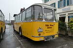 (280'686) - Oldie-Tours Zrisee, Wollerau - Nr. 2/SZ 10'418 - Saurer/R&J (ex Jaggi, Kippel Nr. 4) am 27. September 2025 beim Bahnhof Wdenswil