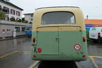 (280'732) - AAGS Schwyz - Nr. 1/SZ 5171 - Saurer/Geser (ex Nr. 9; ex Nr. 17; ex Nr. 9; ex Nr. 1) am 27. September 2025 beim Bahnhof Wdenswil