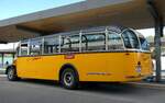 (280'961) - Stalder, Wyssachen - BE 26'794 - Saurer/R&J (ex Loosli, Wyssachen) am 4. Oktober 2025 beim Bahnhof Huttwil