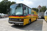 (279'022) - Schenk, Alpthal - SZ 69'526 - Setra (ex Vgeli, Hettenschwil; ex Rosy Viaggi, Stabio; ex AutoPostale Ticino Nr. 516/PID 2979; ex P 25'069) am 16. August 2025 in Solothurn, Baseltor