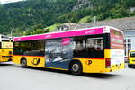(279'470) - PostAuto Bern - BE 499'063/PID 10'299 - Lanz+Marti/Hess Personenanhnger (ex VBL Luzern Nr. 310) am 28. August 2025 beim Bahnhof Lauterbrunnen