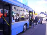 Solaris Hybrid Tesfahrzeug fr MVG  Innotranns 2008