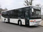 Setra 415 LE Business der Anklamer Verkehrsgesellschaft in Greifswald. 
