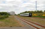 DSB IC3 5011, Thisted - Kopenhagen in Brande. Mai 2008
