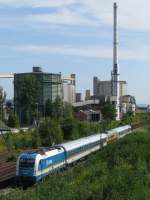 183 003 mit Alex 86006 am 5.9.2008 in Regensburg.