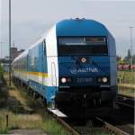 223 067 mit einem Alex am 17.06.2008 in Weiden.