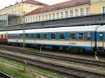 Der Alex Wagen 56 80 39-95 528-7 (Bauart ABvmz) am 15.04.2008 in Regensburg.