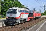 218 497-6 und 218 390-3 fuhren lz durch itzehoe,11.07.25