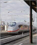 Ein DB ICE verlässt Strasbourg in Richtung Paris Gare de Lyon. 

17. März 2025