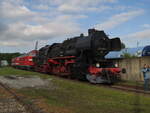 52 8109-2 der TEV Weimar beim 30. Weimarer Eisenbahnfest am 24.5.2025