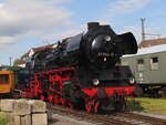41 1144-9 der IGE  Werrabahn Eisenach  e. V. beim 30. Weimarer Eisenbahnfest am 24.5.2025