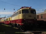 BR 113 267-9 BayernBahn steht im Eisenbahnmuseum Nrdlingen. 30.Mai 2025