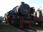 BR 42 2768 steht im Eisenbahnmuseum Nrdlingen. 30.Mai 2025