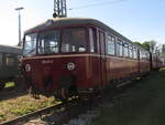 BR 515 011-5 der BayernBahn steht im Eisenbahnmuseum Nrdlingen. 30.Mai 2025