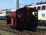 BR 323 703-3 der BayernBahn steht im Eisenbahnmuseum Nrdlingen. 30.Mai 2025