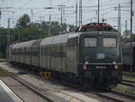 BR 139 314-9 BB steht am Bahnhof Nrdlingen mit Seinen Personzug vor dem Eisenbahnmuseum Nrdlingen. 30.Mai 2025