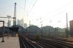 Frankfurt Hbf im August 2008, in aller Frhe - die Ruhe vor dem Sturm.