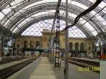 Detailansicht 1 des Dresdener Hbf. 02.08.2006
