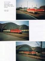 Ein-Blick in mein Fotoalbum I: Leipzig Hbf im Mai 1993.
