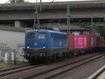 BR 140 037-3 EGP mit Containerzug durch HH-Harburg -> Maschen/Buchholz. 31.05.2025