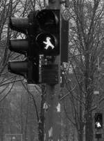 Bei Touristen (und somit auch bei mir) sehr beliebt: Ampelmnnchen.
Berlin im Nov. 2008