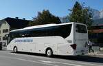 (280'564) - Aus Deutschland: Jasmin-Reisen - AB-CD 893 . Setra am 18. September 2025 in Telfs, Anton-Auer-Strasse