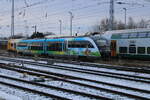 642 039 stand am 03.01.2026 im Rostocker Hbf.