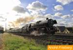 03 1010 brachte am 09.06.12 einen Sonderzug nach Norddeich Mole.