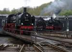 38 2267 58 und 78 468 in Bochum Dahlhausen am 16.04.2011